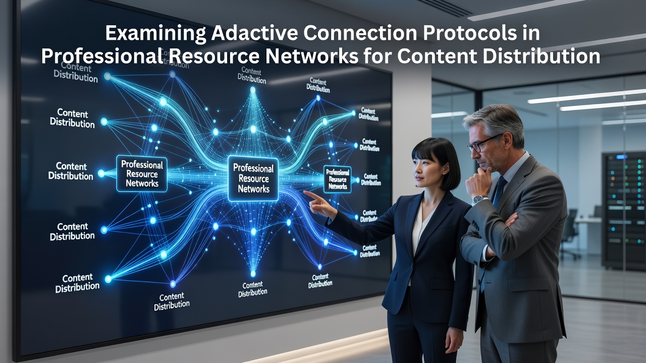 Examining Adaptive Connection Protocols in Professional Resource Networks for Content Distribution